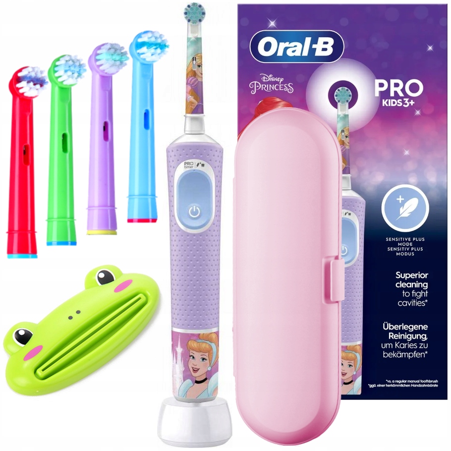 ZUBNÁ Kefka ORAL-B VITALITY PRO 103 PRINCESS + 3 ďalšie produkty